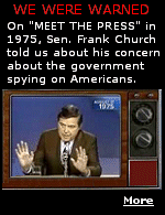 On a ''MEET THE PRESS'' show in 2014, they revisit an archived program from 1975 where Idaho Democratic U.S. Senator Frank Church discusses and foretells of the 'overreach' of the federal governments' use of electronic surveillance.